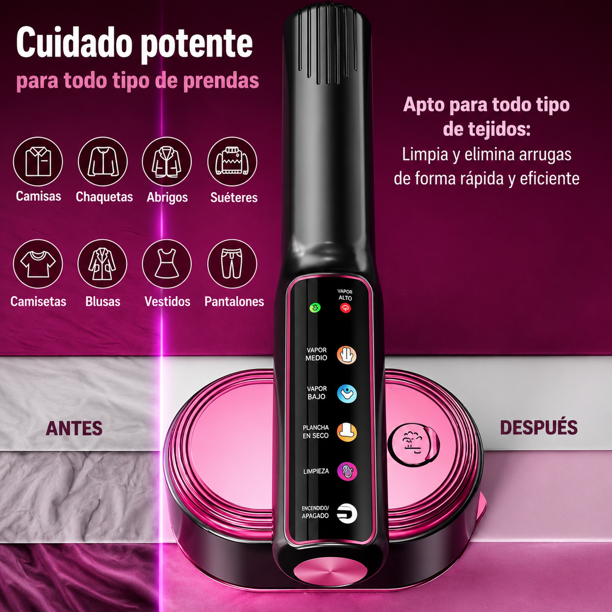 Vaporizador para el hogar portatil